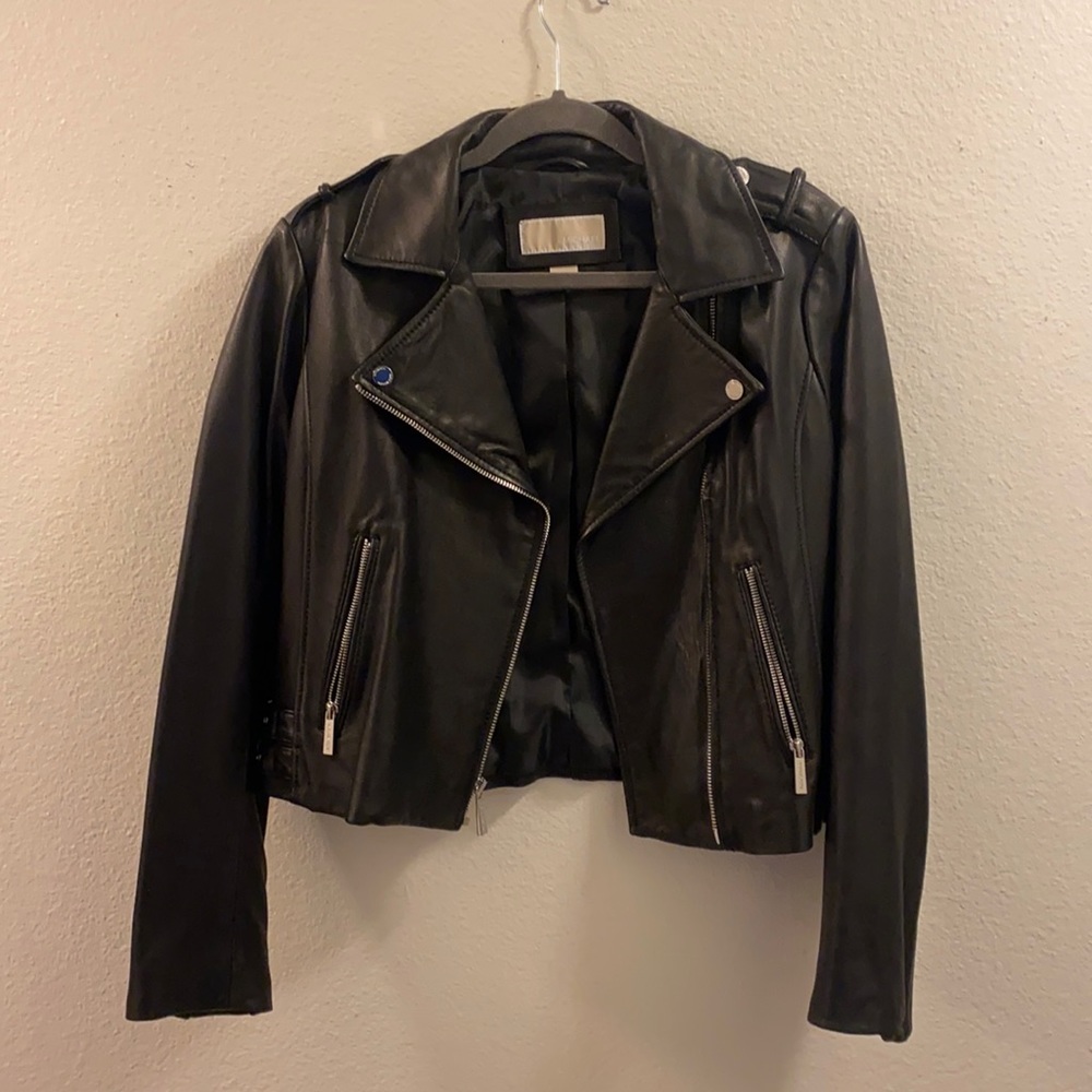 Michael Kors leather jacket